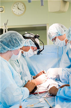 Операция на открытом сердце в детском кардиохирургическом отделении