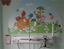Палата детского отделения Кардиохирургии
